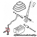 Alfa 33 907 Series Gear Selector Rod Coupling
