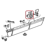 Alfa 164 Super/USA MY94-95 Door Trims Clip (Flat Styled Trim)