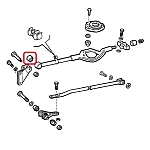 Alfa 145/146 Boxer Gearbox Rear Cover Lower Bracket Bush/Alfa 164 2.0/2.5 TD/3.0 V6 Gear Lever Selector Bush