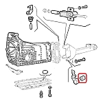 Alfa 145/146 Boxer Gearbox Rear Cover Lower Bracket Bush/Alfa 164 2.0/2.5 TD/3.0 V6 Gear Lever Selector Bush