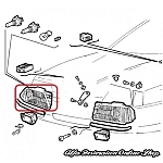 Alfa 164 Right Side Projector Headlight