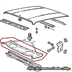 Alfa 33 907 Series Lower Windscreen/Wiper Frame Panel