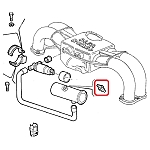 Alfa 33 907 Series BOSCH MP 3.2 MAP Sensor