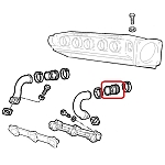 Alfa 164 Super/USA MY 95 3.0 V6 24V Intake Runners Sleeve