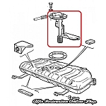 Alfa 33 907 Series Fuel Sender Unit (IE models 8V/16V)