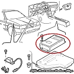 Alfa 164 Super/3.0 V6 24V Airbag ECU