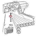 Alfa 164 Dome/Ceiling Lamp Relay/Timer