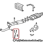 Alfa 155 V6/164 V6 Oxygen/Lambda Sensor