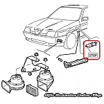Alfa 164 FL 92/164 Super Brake Light Switch