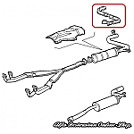Alfa 33 907 Series IE Catalyst Heat Shield