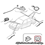 Alfa 155/GTV/Spider Car Radio/Hazzard Lights Relay
