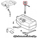 Alfa Romeo GTV/Spider Fuel Level Float Lock Ring