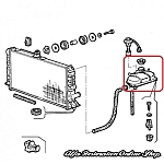 Alfa 33 Coolant Expansion Tank (Screw In Type with Level Sensor)