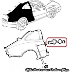Alfa GTV/Spider Fuel Cap Assembly
