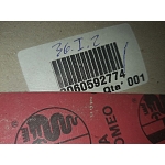Alfa 155 "155" Boot Badge