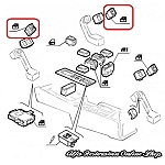 Alfa 164 Power Window Switch (Front/Rear Doors)