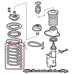 Alfa 164 3.0 24V Front Suspension Springs