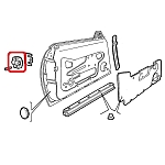 Alfa Spider (916 Series) Door Catch Rubber Block