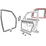 Alfa 155 Front Right Door Window Slider Velvet