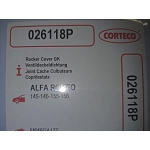 Alfa 145/146/155/156/GTV/Spider Valve Cover Gasket (Early Models)