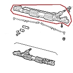 Alfa 145/146 Boxer All Models Power Assisted Steering Rack (LHD)