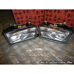 Alfa 155 Projector Headlights Set (Right and Left Side/LHD models/Electrically Adjustable)