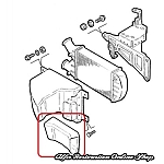 Alfa GTV/Spider 2.0 TB V6 Intercooler Air Intake Sleeve