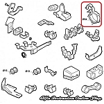 Alfa Romeo/Fiat/Lancia Various Applications Plastic Clip (Diameter 56 mm)