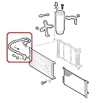 Alfa 156 Air Conditioning High Pressure Hose (Condenser to Filter/Dryer)