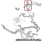 Alfa 145/146/147/156/GT V6/JTD Engines Power Assisted Steering Fluid Tank