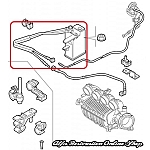 Alfa 156 Facelift Fuel Vapor Charcoal Canister