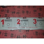 Alfa 33/Alfasud/Sprint 1.5 IE/Carbureted Piston Rings (Oversize +0.60)
