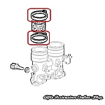 Alfa 33/145/146 1.7 16V Intake Manifold Rubber Sleeve Clamp