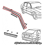 Alfa 33 907 Series Right Roof Drain