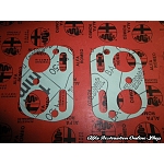 Alfa 33/Alfasud/Sprint Lower Intake Manifold Gasket Set (Boxer 8V Twin Carburetor Engines)