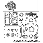 Alfa 33/145/146 1.5/1.6 IE Engine Overhaul Set