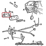 Alfa 164 Rear Left Door External Handle