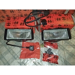 Alfa 33 907 Series/Alfa 75/Milano Fog Light Set (Clear Glass/Early Models)