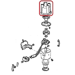 Alfa 164/Alfa 75/Alfa 33 905 & 907 Series/Spider Bosch Distributor Cap