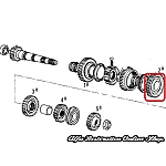 Alfa 155 Gearbox Speed/Gear (2nd gear)