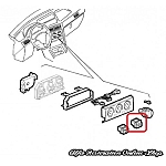 Alfa 155/Fiat Tipo AC Air Recirculation Switch