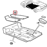 Alfa GTV/Spider Floor Mat Button Clip Kit