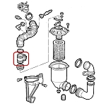 Alfa 164/GTV/Spider 3.0 V6 12V/24V MAF/Mass Air Flow Sensor