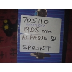 Alfasud/Sprint Brakes Master Cylinder (ID 19.05 mm) (3 ports with Front Facing Vertical Port)