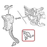 Alfa 147 GTA/GT 3.2 V6 Accelerator Pedal Pad