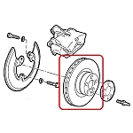 Alfa 164 Front Disk Brakes Set (Original)