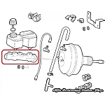 Fiat Cinquecento/Seicento/Seicento Electric Brakes Master Cylinder