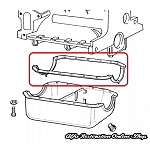 Fiat Cinquecento/Seicento/Panda/Uno Engine Oil Sump Gasket