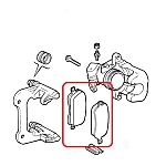 Fiat 500X/Jeep Renegade Front Brake Pads Set