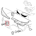 Alfa 145/146/147/156/GT/159/Brera Various Applications Plastic Bush